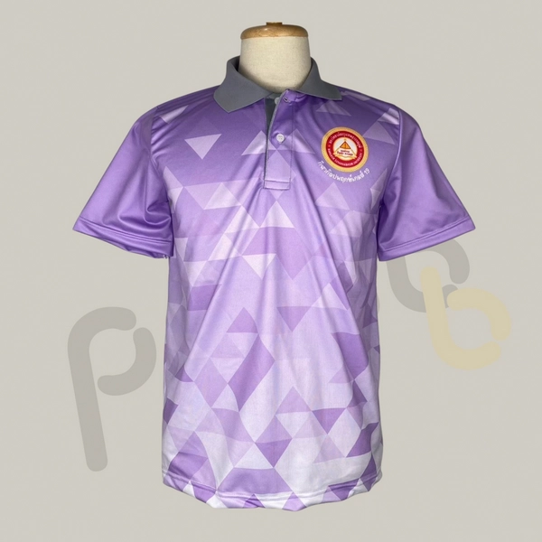 เสื้อกีฬากัลปพฤกษ์เกมส์ 19 พิมพ์ลายเต็มตัว