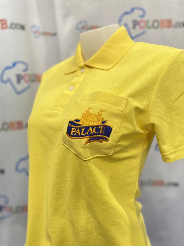 ลายปักโลโก้บนเสื้อโปโลพนักงาน